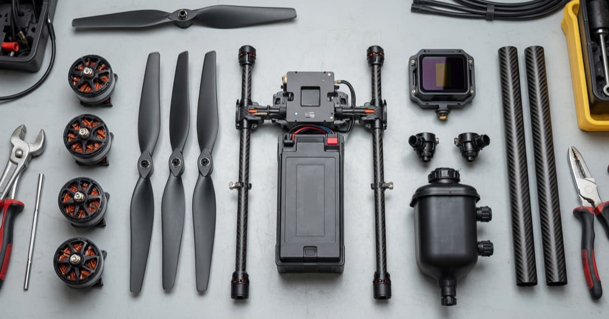 The Real Cost of Rebuilding a Spray Drone From Spare Parts