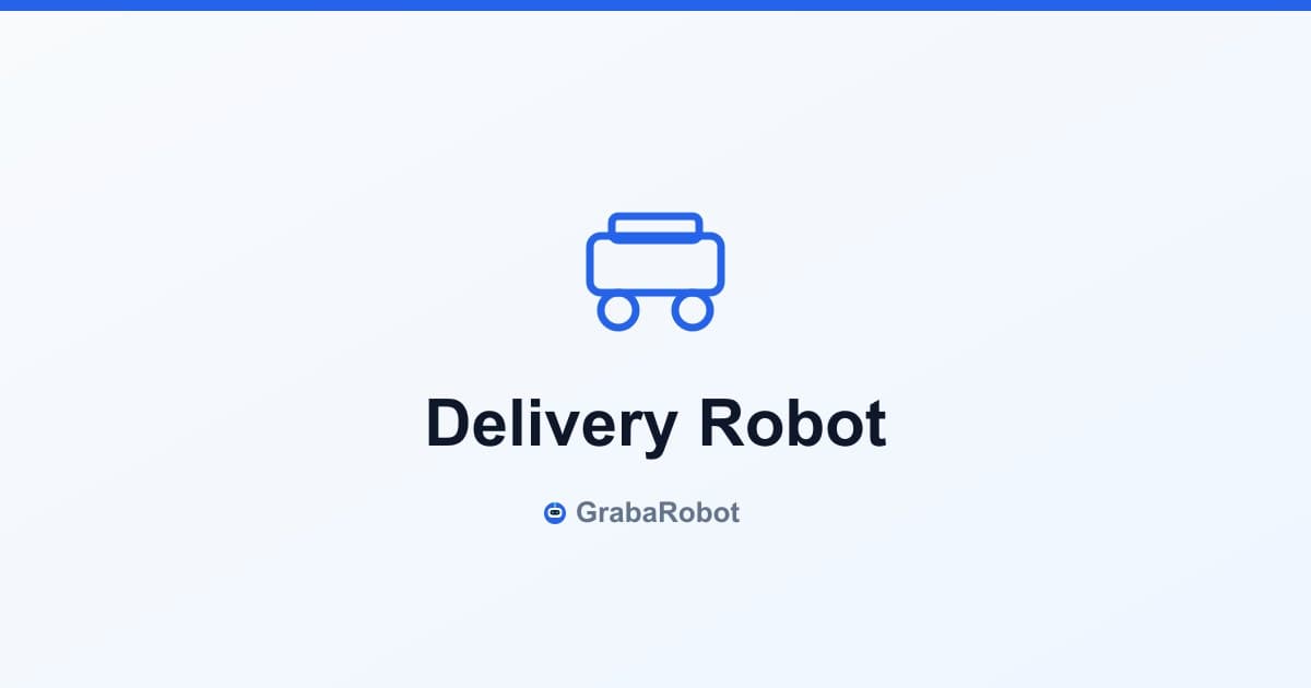 Where to Buy Delivery Robots in 2026: Prices, Suppliers & Buying Guide